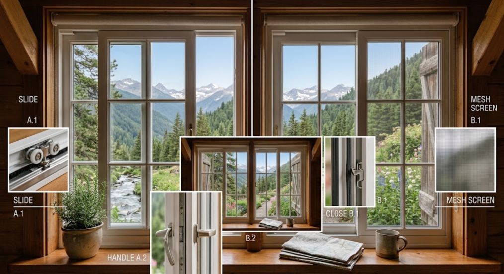 Thermally Broken Aluminum Windows