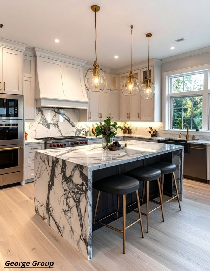 White granite countertops