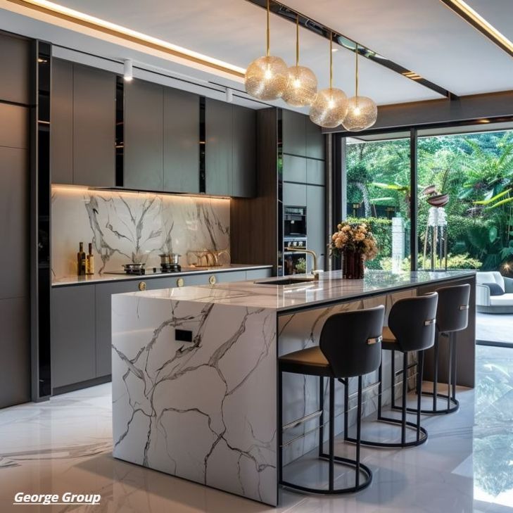 White granite countertops