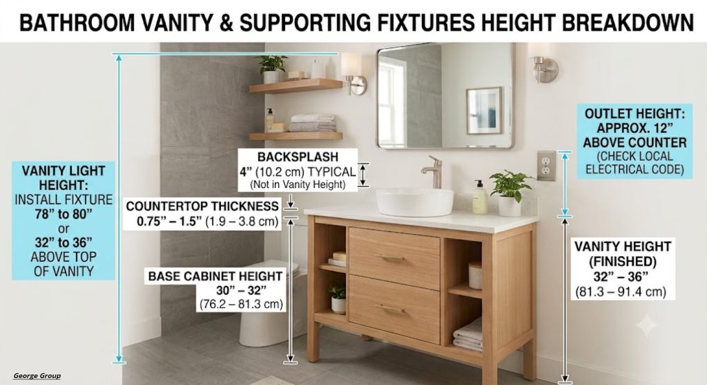 Bathroom Vanity Height