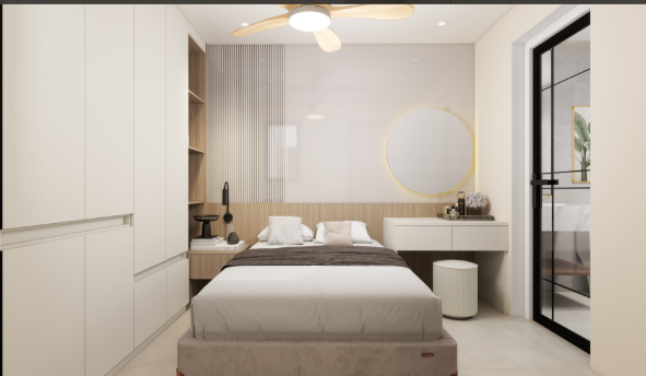3d rendering of a modern house,3D Rendering