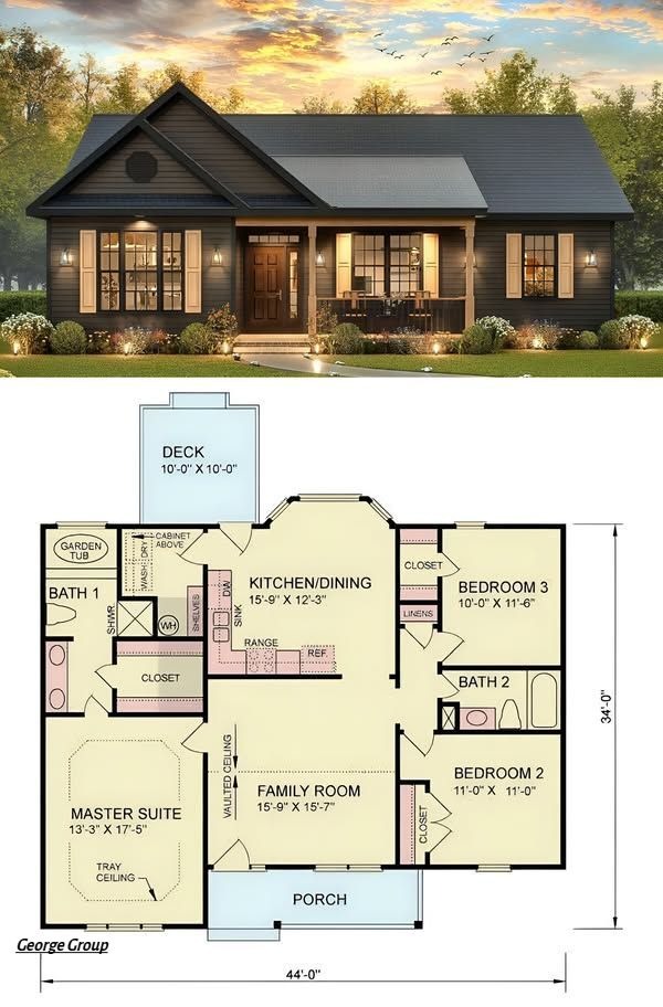 Single Floor House Plans