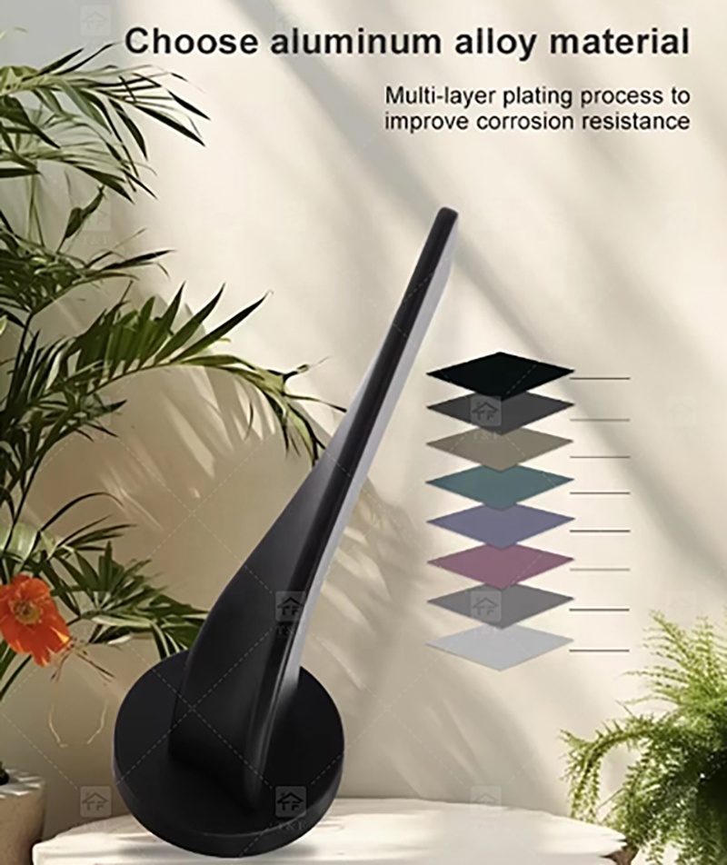 Matte Black Modern Minimalist Villa Door Handle Interior Wood Door Lever Lock Anti-Fingerprint Easy Clean Ambidextrous