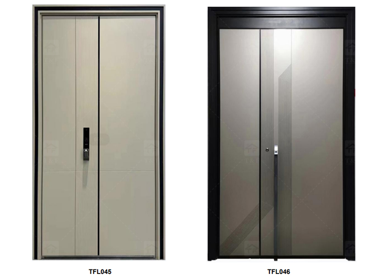 Modern Hot Sale Security Door Design Entry Door Factory Customization Exterior Entrance Luxury Exterior Security Doors