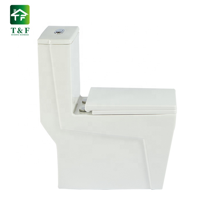 Guangdong One Piece Ceramic Hotel Bathroom Toilet Set Dual-Flush Floor Mounted Toilet Price
