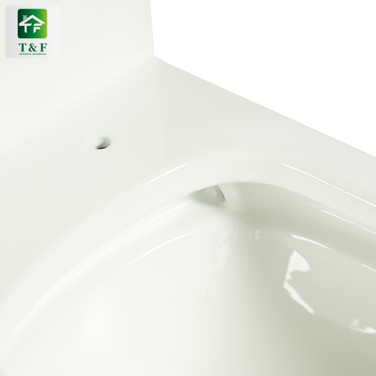 Siphonic Bathroom Ceramic Style Toilet with Factory Cheap Price Floor Mounted One Piece Siphonic Commode Ceramic Toilet