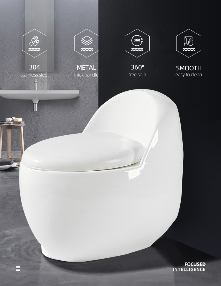 High Grade Bathroom Floor Mounted Children /adult Toilet Bowl Siphon Flushing One Piece Toilet Bowl