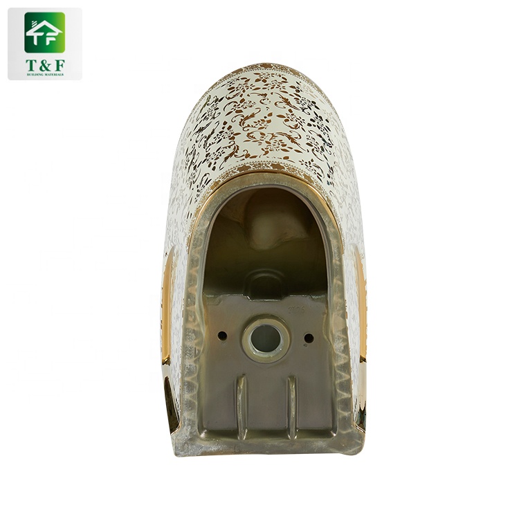 Bathroom Washdown Russia Wc Elongated Toilet Bowl Ceramic Floor Mounted Gravity or Siphon Flushing Water Closet Toilet