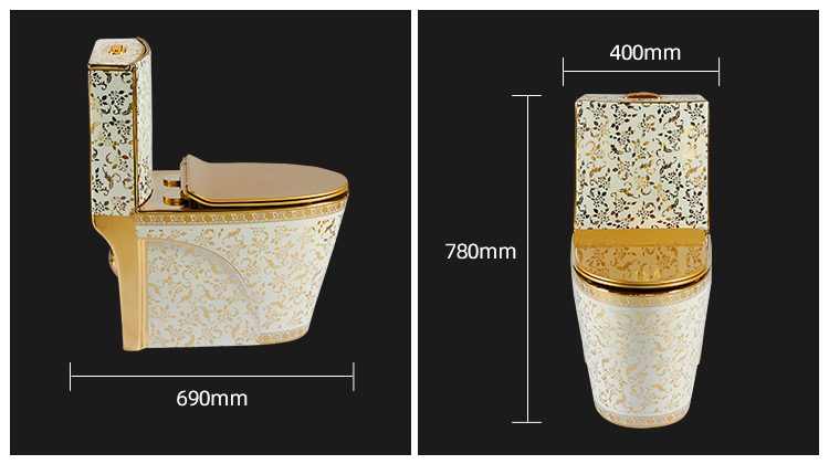 Bathroom Washdown Russia Wc Elongated Toilet Bowl Ceramic Floor Mounted Gravity or Siphon Flushing Water Closet Toilet