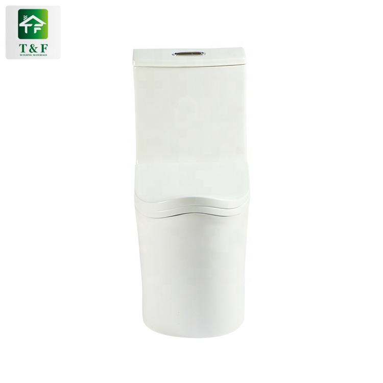 Function S-trap Types of Toilet Bowl Siphon Flushing Elongated Toilet Bowl High Quality One-piece Water Closet Toilet