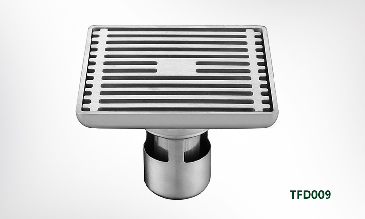 304 Stainless Steel Floor Drainer Bathroom Accessories Drains square Drainer Shower Floor Drain