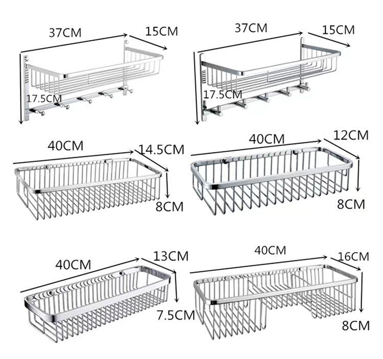 Bathroom Stainless Steel Bathroom Triangle Corner Shelf Washroom Single Layer Corner Basket