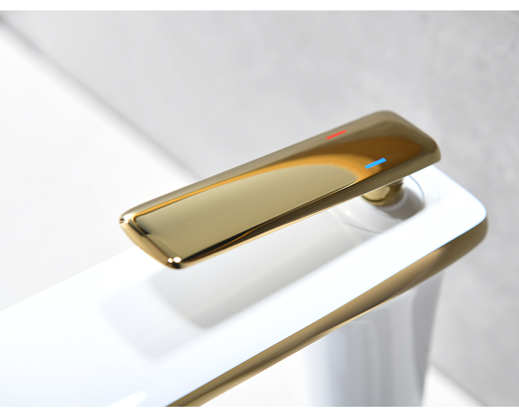 Manufacturer Sink Taps Bathroom Basin Water Faucets White Color Faucet Tap