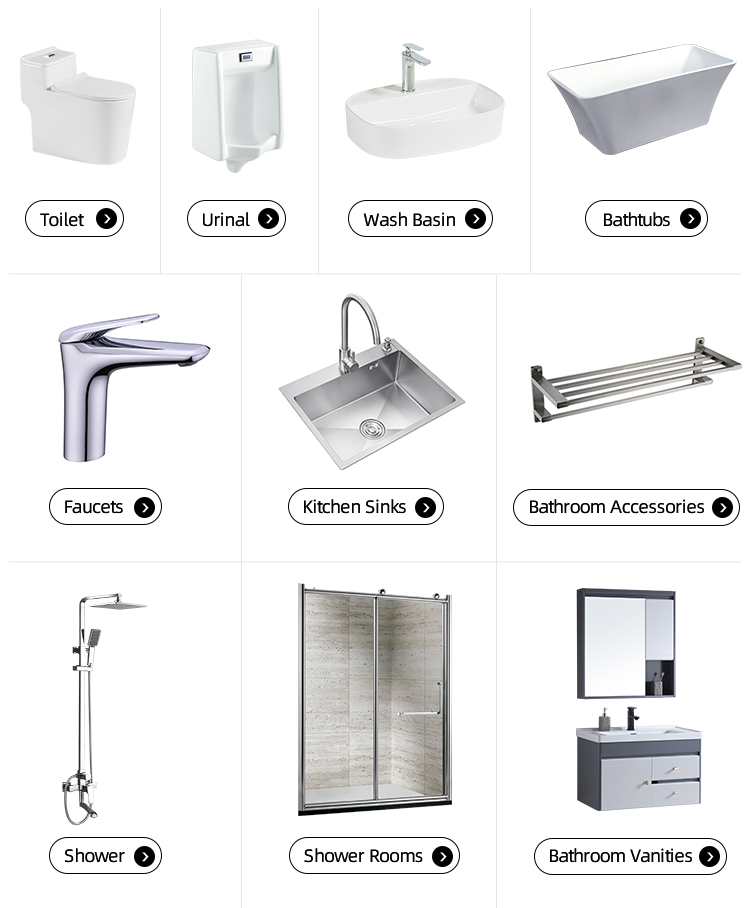 Modern Straight Shape Shower Enclosure Room Glass Door Rectangle Shower Room for Small Bathrooms