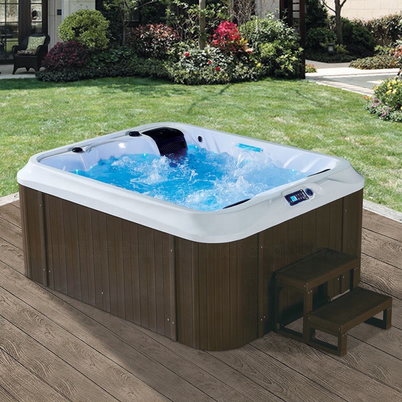 High Quality Swimming Pool Outdoor Garden Massage Bathtub Swim Lazy Spa Whirlpool Acrylic Hot Tub