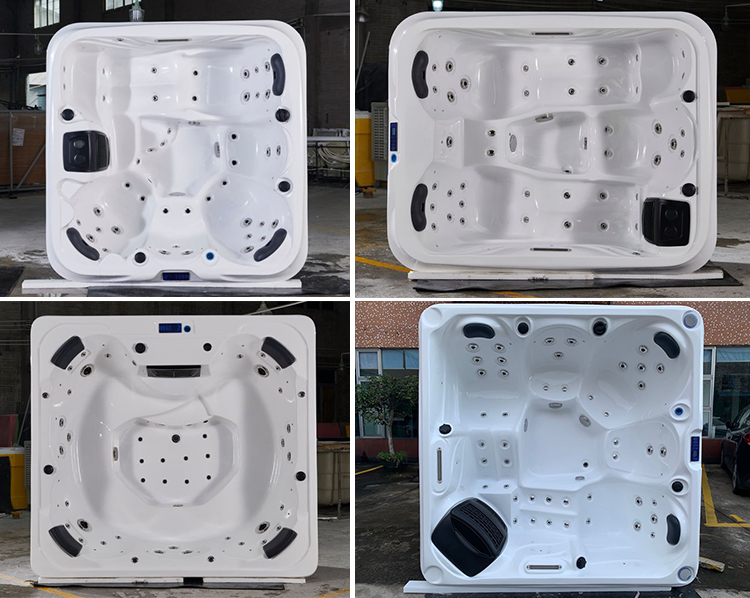 High Quality Swimming Pool Outdoor Garden Massage Bathtub Swim Lazy Spa Whirlpool Acrylic Hot Tub