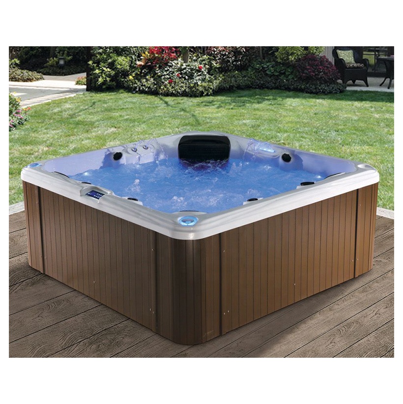 Modern Luxurious Acrylic 5 Person Swimming Bathtub Spa Whirlpool Hot Tubs and Spas Outdoor