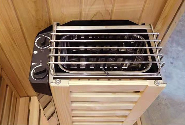 Ecofriendly Outdoor Portable Infrared Sauna Bath Wood Room Dry and Wet Steam Sauna Room