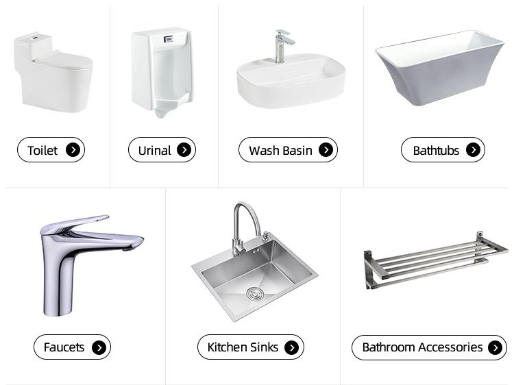 Modern Tub Bath Acrylic White Solid Surface Bathroom Soaking Freestanding Bathtub
