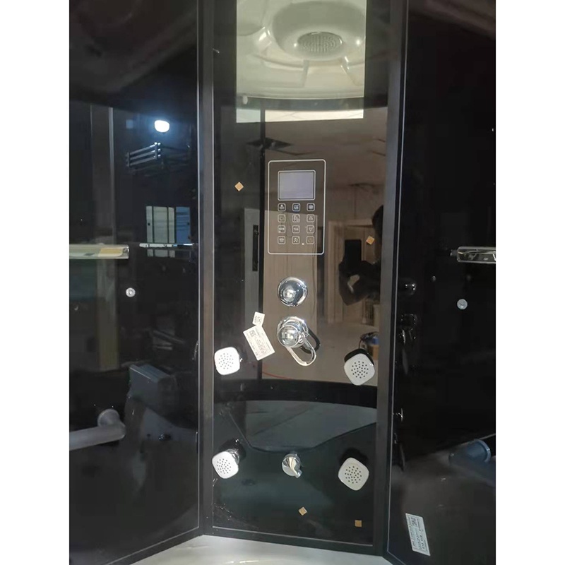 Modern Indoor Home Bathroom Whirlpool Tub Shower Cabin Enclosed Sauna Bath Shower Steam Rooms