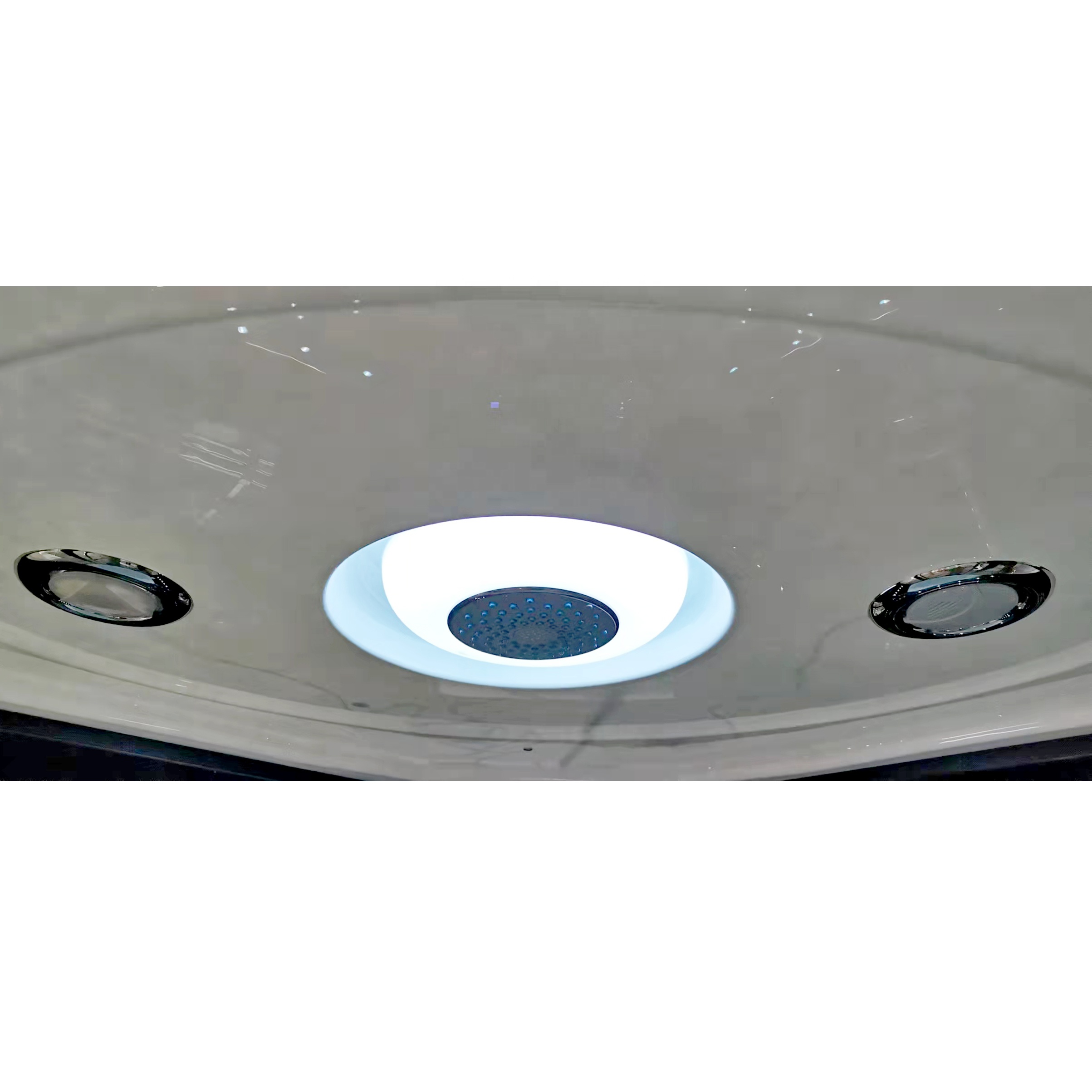 Integrated Acrylic Top Shower Steam Room Wet Sauna Combo Hydromassage Whirlpool Bath Cabin