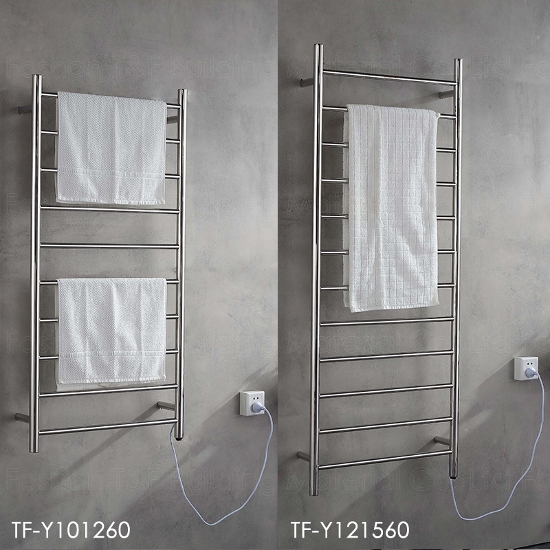 Hotel Waterproof Electric Heating Towel Rail Smart Towel Rack Bathroom Towel Racks