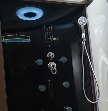 Multifunctional Smart Wooden Spa Massage Shower Cubicle Wet Steam and Dry Sauna Bath Room