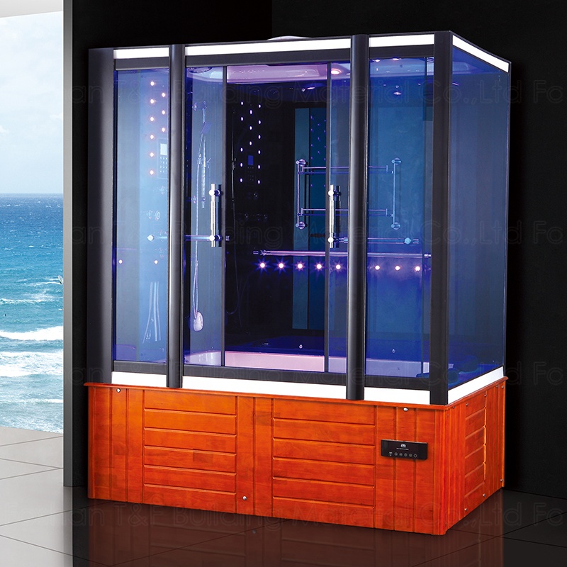 Hot Sale Modern Design Luxury Bathroom Cabin Square Steam Sauna Bath Shower Rooms
