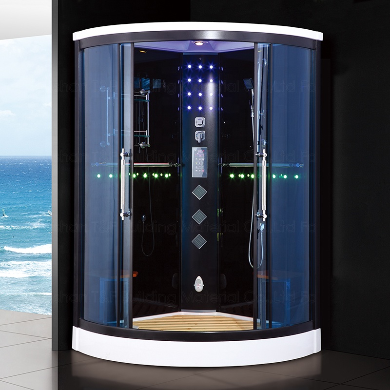 Hot Sale Modern Design Luxury Bathroom Cabin Square Steam Sauna Bath Shower Rooms