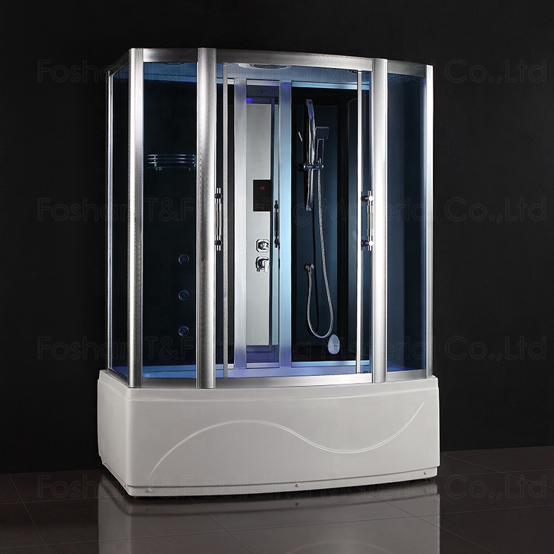 Hot Sale Modern Design Luxury Bathroom Cabin Square Steam Sauna Bath Shower Rooms