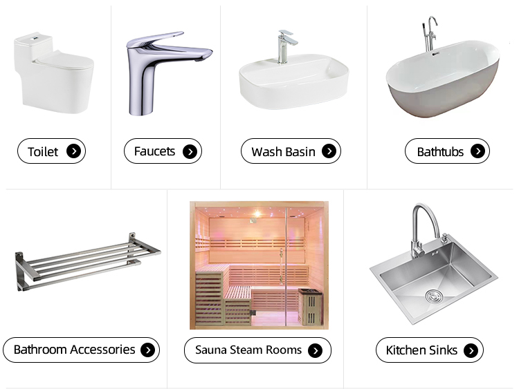Hot Sale Modern Design Luxury Bathroom Cabin Square Steam Sauna Bath Shower Rooms