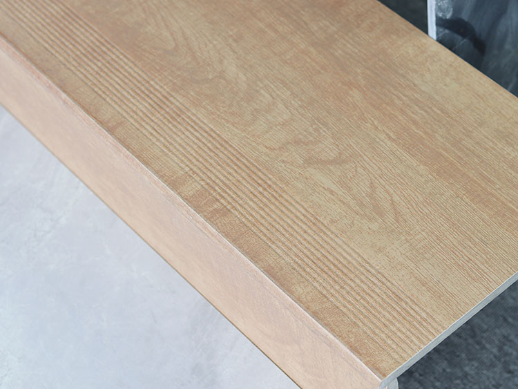 Interior Decorative Non-slip Stair Tiles Treads Design Ceramic Matte Glazed Porcelain Floor Stair Tiles