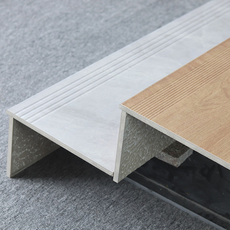 Hot Selling Decor Tile Multi Size House Porcelain Stair Ceramic Tiles Groove Staircase Tiles