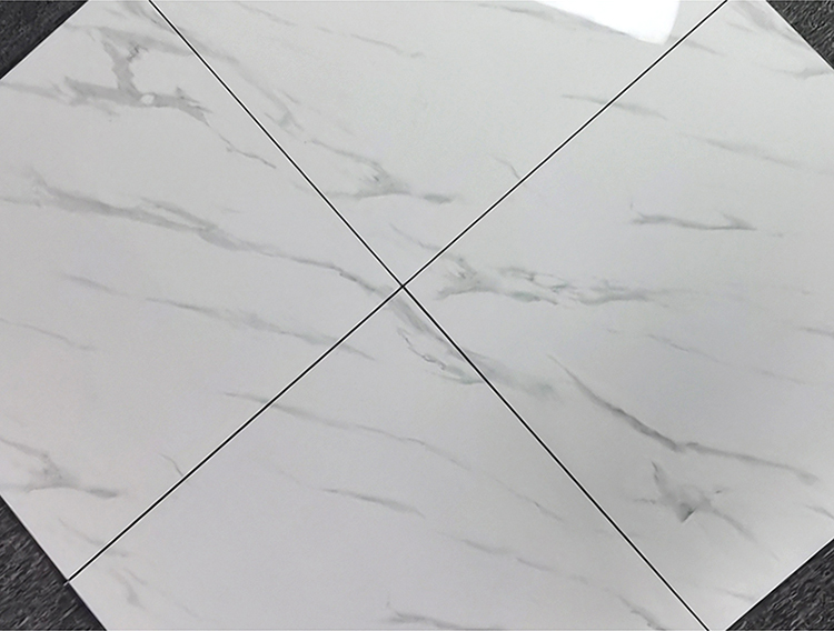 60x60 Carrara White Vitrified Glazed Ceramic Tile for Floor Porcelain Floor Tiles