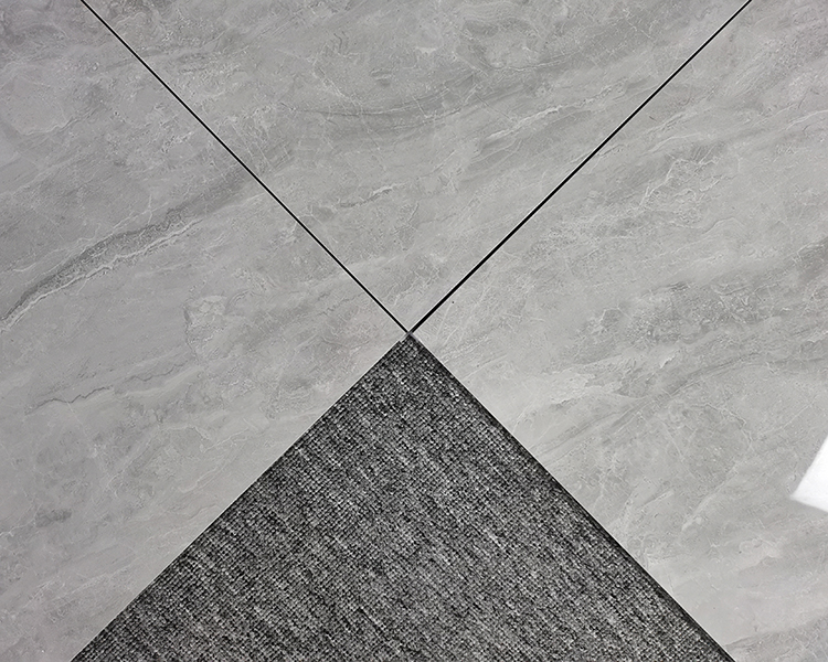 China Glossy Grey Full Glazed Finish Gray Marble Look Price 600x600mm Porcelain Floor Tiles 60x60
