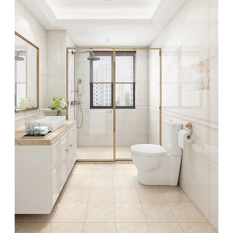 300*600 mm Interior Wall Tiles Glossy Wall Tiles for Bathroom Balcony Glazed Decorative Ceramic Wall Tiles