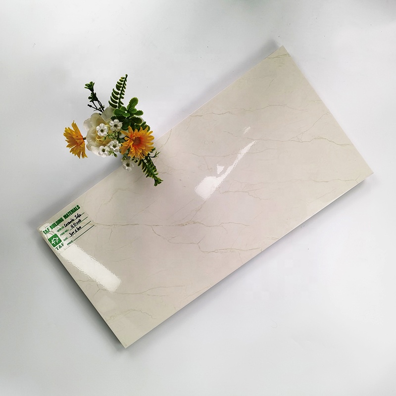 300*600 mm Interior Wall Tiles Glossy Wall Tiles for Bathroom Balcony Glazed Decorative Ceramic Wall Tiles
