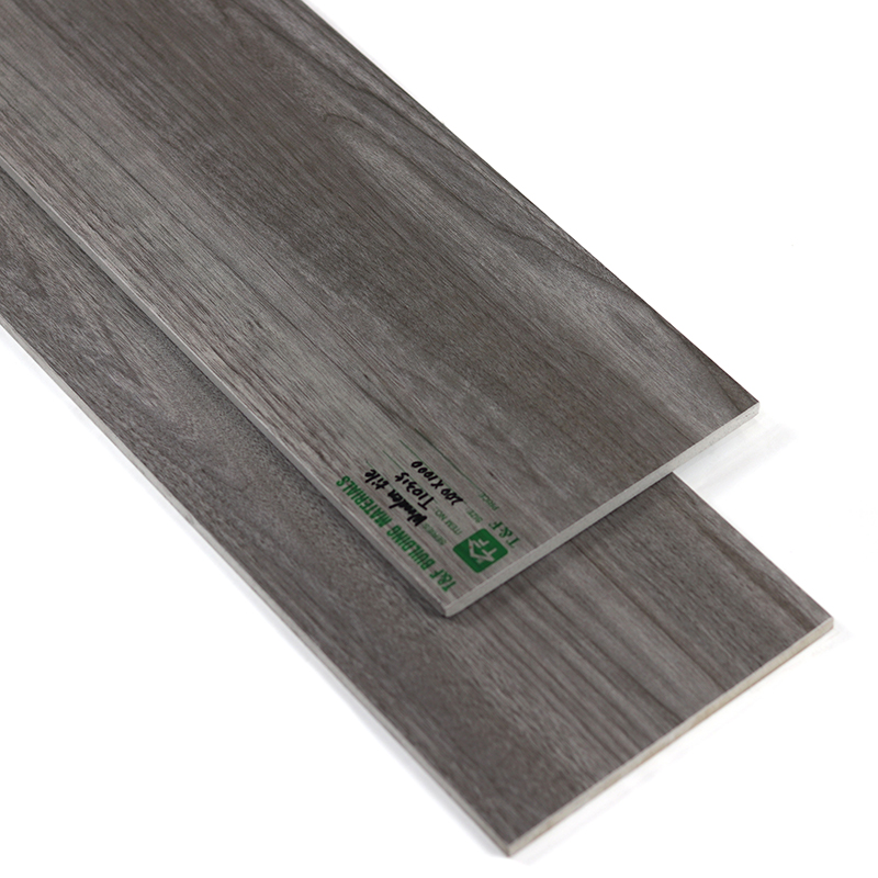 Dark Gray Matte Porcelain Tiles 200 X 1000mm Interior Anti-slip Wooden Floor Tile