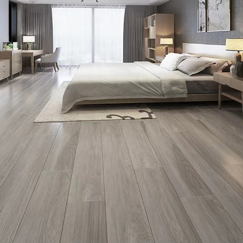 Dark Gray Matte Porcelain Tiles 200 X 1000mm Interior Anti-slip Wooden Floor Tile