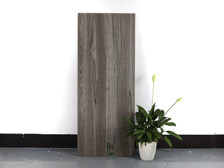 Dark Gray Matte Porcelain Tiles 200 X 1000mm Interior Anti-slip Wooden Floor Tile
