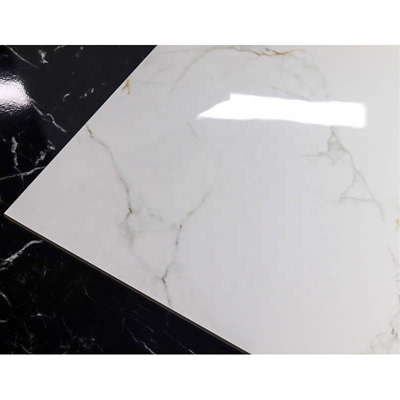 Glossy Carreaux Sol 60x60 Marbre White Ceramic Wall Glazed Porcelanato Porcelain Marble Floor Tile