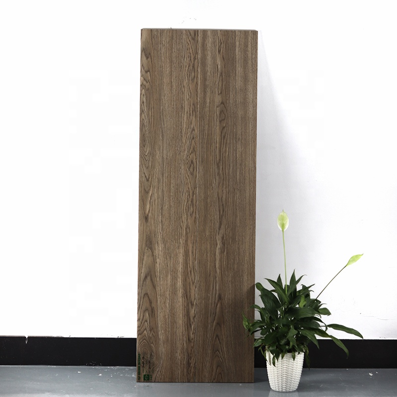 Modern Floor Wood Tiles Matte Surface Wood Like Texture Floor Ceramic Brown Grey Porcelain Wooden Tile