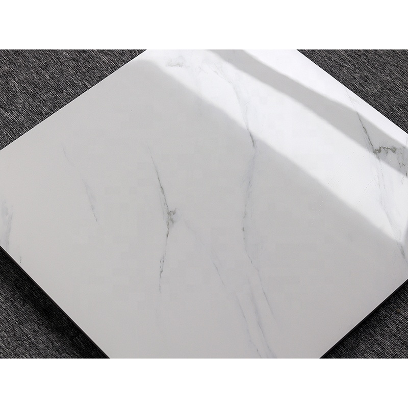 Modern House Home Decoration Porcelanato 60x60 Carrara White Marble Porcelain Ceramic Floor Tile