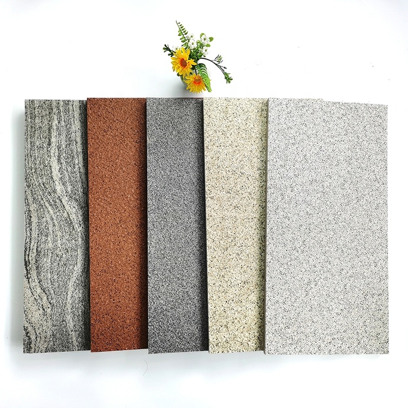 18mm 30x60 Non Slip Ecological Natural Granite Floor Paving Square Courtyard Stone Tiles Outdoors