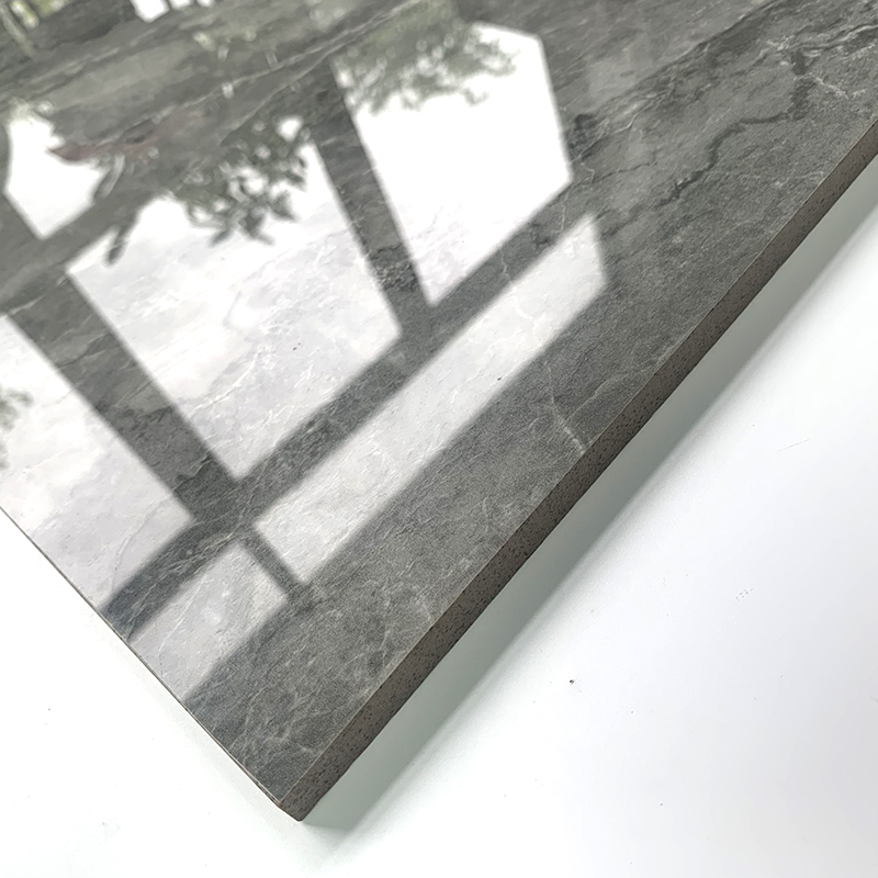 Apartment Gray Marble Look Ceramic Stairs Tile Marble Floor Tiles Design Stairs Step Tiles