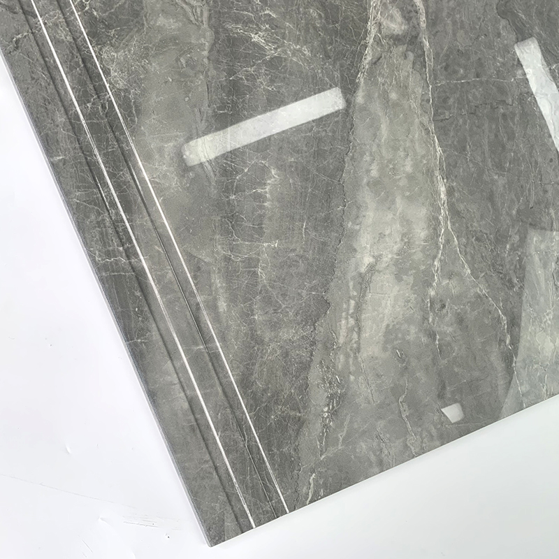 Apartment Gray Marble Look Ceramic Stairs Tile Marble Floor Tiles Design Stairs Step Tiles