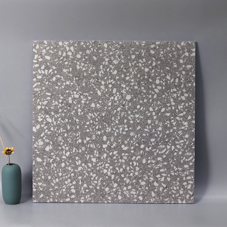 60*60cm High Quality Terrazzo Granite Stone Look Porcelain Terrazo Floor Tiles 60x60