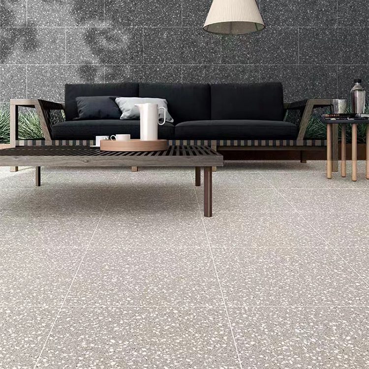 60*60cm High Quality Terrazzo Granite Stone Look Porcelain Terrazo Floor Tiles 60x60
