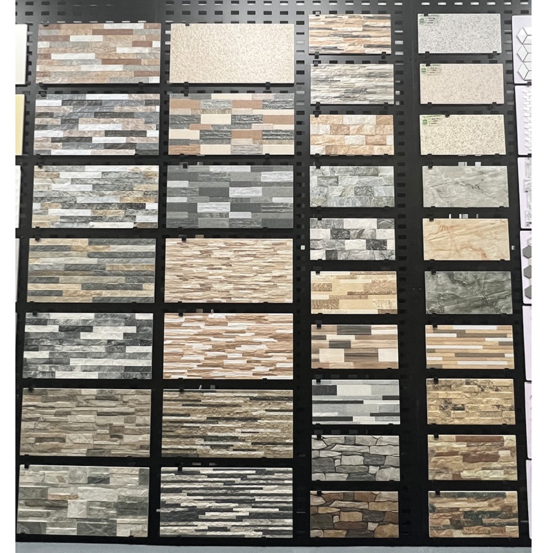 Non Slip Digital Glazed Rustic Decorative Outdoor Ceramic Wall Brick Porcelain Exterior Wall Tiles
