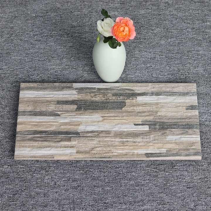 Non Slip Digital Glazed Rustic Decorative Outdoor Ceramic Wall Brick Porcelain Exterior Wall Tiles